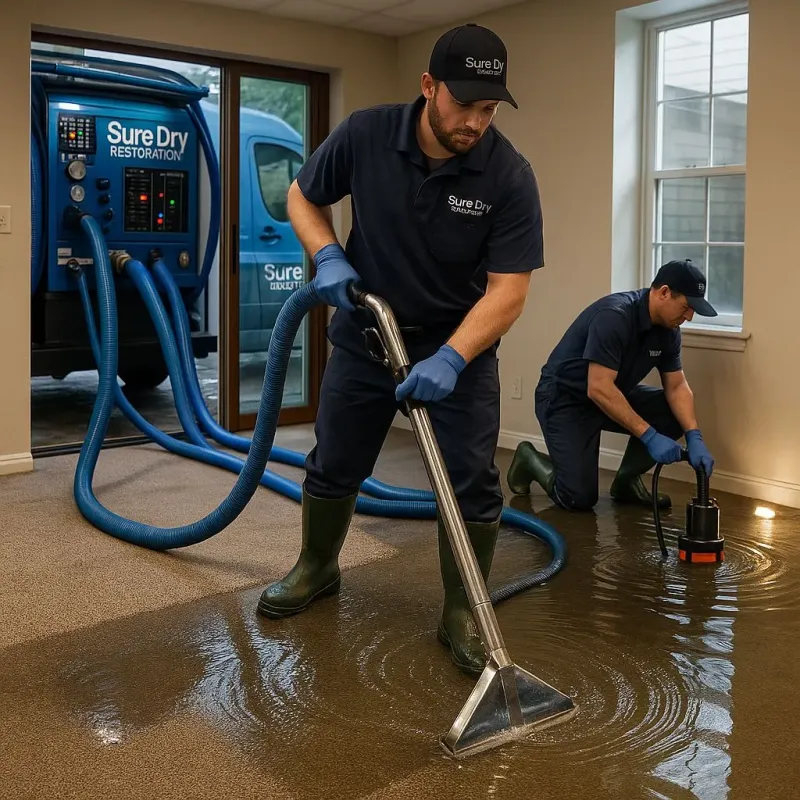 Water Extraction and Removal process in Princeville, HI